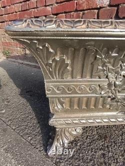 Superbe grande Jardinière Ancienne en Fonte de Fer Époque XIXe siècle