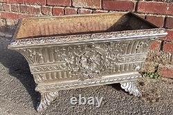 Superbe grande Jardinière Ancienne en Fonte de Fer Époque XIXe siècle