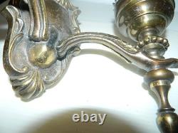 Superbes appliques murales en bronze XIXe Napoléon III