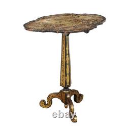 Table Basse Napoléon III Ancienne Chêne France XIXe Siècle Originale