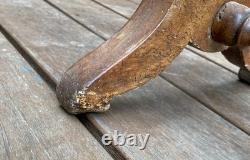 Table coiffeuse ancienne à miroir Style Louis-Philippe / Napoléon III XIXe s