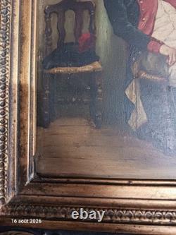 Tableau XIXe Napoléon 3 militaire Révolutionnaire Édouard Detaille HSP Vers 1870