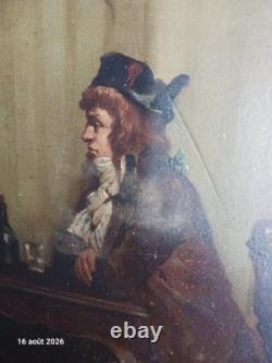 Tableau XIXe Napoléon 3 militaire Révolutionnaire Édouard Detaille HSP Vers 1870