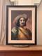Tableau Ancien Xix Pastel Portrait Notable Fernand Paillet Cadre Napoléon Iii