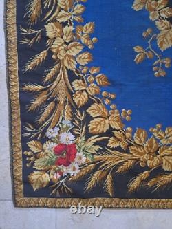 Tapisserie de table, Laine, Napoléon III, XIX°