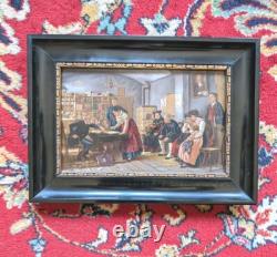 Technique Mixte Mariage Alsacien XIX Ème Siècle Napoléon III
