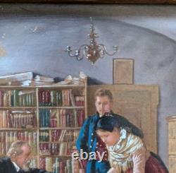 Technique Mixte Mariage Alsacien XIX Ème Siècle Napoléon III