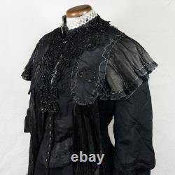 Tenue complète, vêtement de femme, robe, veste, fin XIXe siècle, Napoléon III