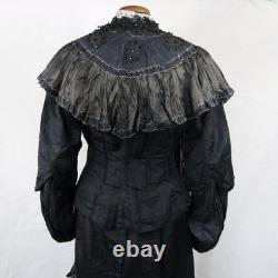 Tenue complète, vêtement de femme, robe, veste, fin XIXe siècle, Napoléon III