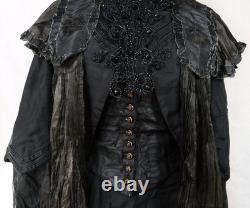 Tenue complète, vêtement de femme, robe, veste, fin XIXe siècle, Napoléon III