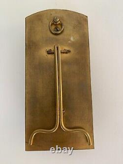 Thermometre Cloisonne Xixe Sur Plaque En Onyx Napoleon III E692