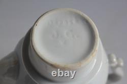 Tisanière porcelaine XIXe siècle Napoléon III (71451)