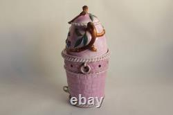 Tisanière porcelaine bambou XIXe siècle Napoléon III (71359)