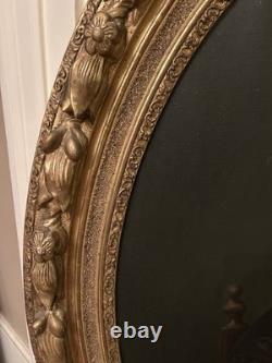 Très Grand Portrait De Dame XIX EME S dans Son Cadre En Bois Doré, NAPOLEON III
