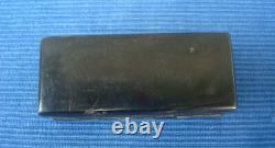 V50 Tabatière XIXe Napoléon III Marqueterie Motif Géométrique Boite Priser