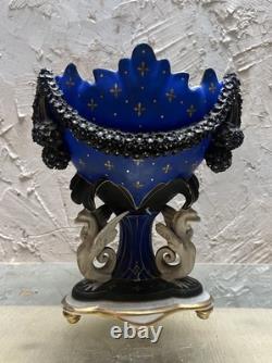 Vase Napoléon III XIXe Faïence Ancienne Porcelaine