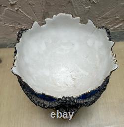 Vase Napoléon III XIXe Faïence Ancienne Porcelaine