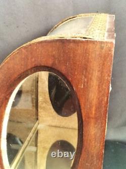 Vitrine/globe de mariée bombé en bois et métal doré ajouré / Napoléon III/XIXe