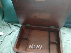 XIX ème siècle Napoléon III grande boîte à jeux grand coffret ancien précieux