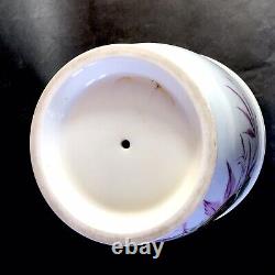 XIXe Ancien Grand Cache Pot Porcelaine de Paris Décor De Poires Ep Napoléon III